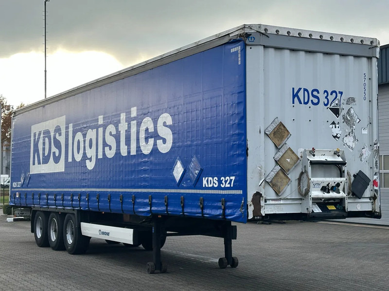 Krone Schuifzeil -Dak Met Borden / BPW-Assen / Apk 09-2026! - Semirimorchio centinato: foto 4 Krone Schuifzeil -Dak Met Borden / BPW-Assen / Apk 09-2026! - Semirimorchio centinato: foto 4