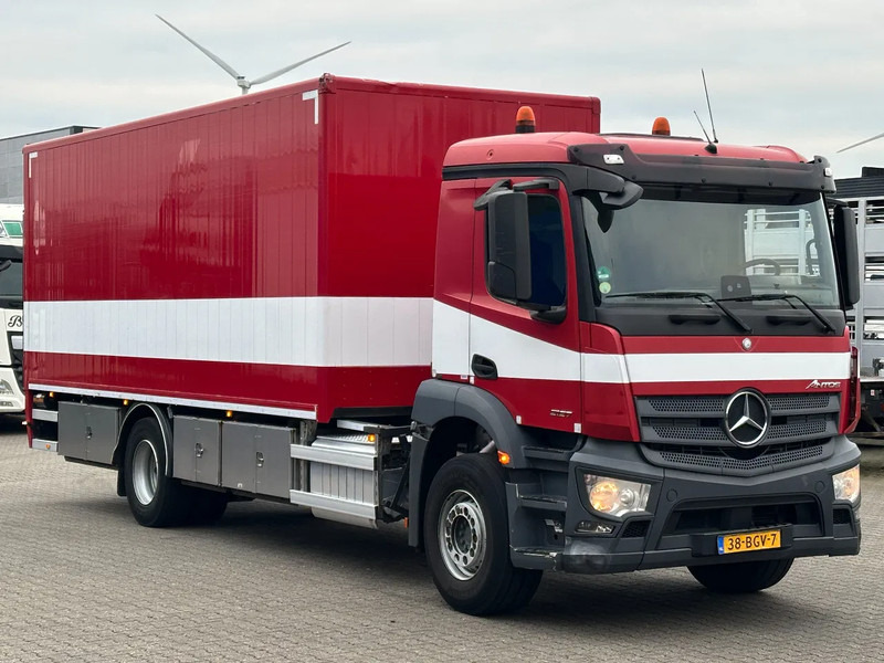 Mercedes-Benz Antos 2127 Aluminium Gesloten Opbouw / Kraanbok / LaadKlep / Euro 6 - Autocarro furgonato: foto 2 Mercedes-Benz Antos 2127 Aluminium Gesloten Opbouw / Kraanbok / LaadKlep / Euro 6 - Autocarro furgonato: foto 2