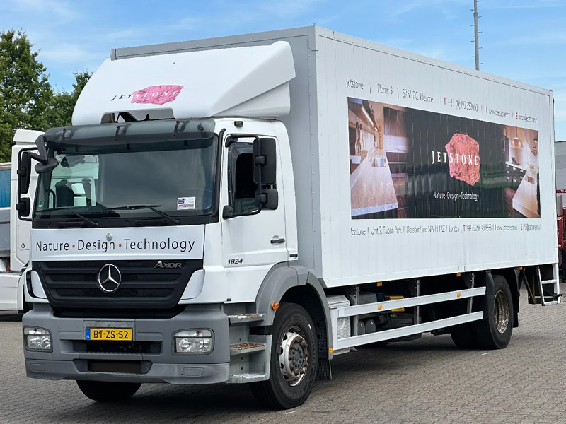 Mercedes-Benz Axor 1824 Closed Alu Box / 3000kg Lift / Euro 5 *NL-Truck* - Autocarro furgonato: foto 1 Mercedes-Benz Axor 1824 Closed Alu Box / 3000kg Lift / Euro 5 *NL-Truck* - Autocarro furgonato: foto 1