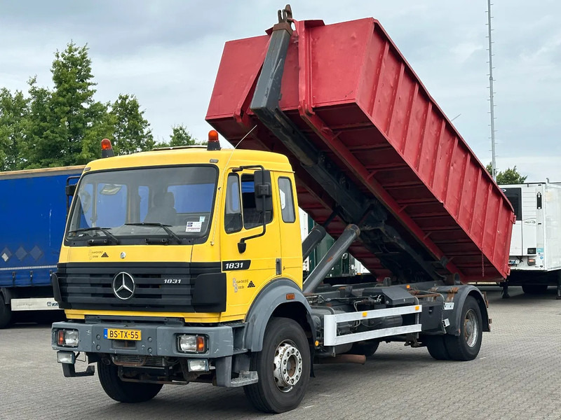 Mercedes-Benz SK 1931 4x2 Meiler Haakarm 20T Manual + Telma / Euro 1 - Autocarro scarrabile: foto 1 Mercedes-Benz SK 1931 4x2 Meiler Haakarm 20T Manual + Telma / Euro 1 - Autocarro scarrabile: foto 1