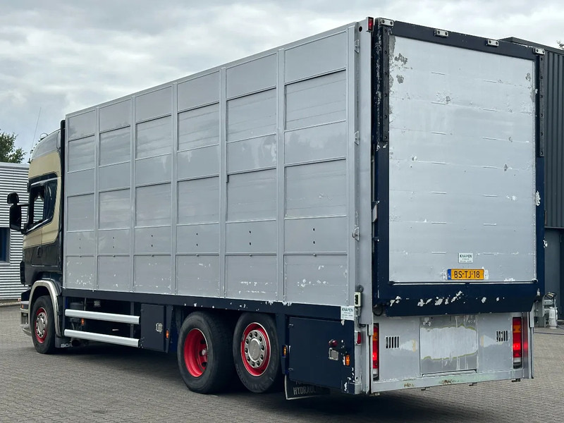 Scania R420 6x2 Topline / 3 Stock Animal Transport / Retarder / Euro 5 - Autocarro trasporto bestiame: foto 4 Scania R420 6x2 Topline / 3 Stock Animal Transport / Retarder / Euro 5 - Autocarro trasporto bestiame: foto 4