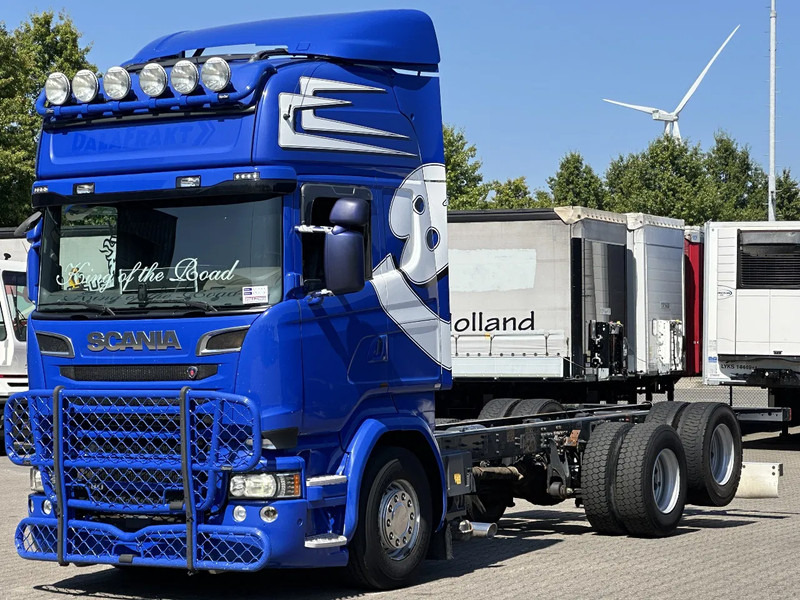 Scania R580 V8 6X2 Chassis WB 4.70mtr Retarder Topline Euro 6 - Autocarro telaio: foto 1 Scania R580 V8 6X2 Chassis WB 4.70mtr Retarder Topline Euro 6 - Autocarro telaio: foto 1
