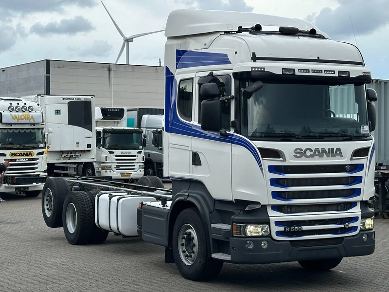 Scania R580 V8 6x2*4 Chassis Retarder Full Air 4.90 Wb Euro 6 - Autocarro telaio: foto 3 Scania R580 V8 6x2*4 Chassis Retarder Full Air 4.90 Wb Euro 6 - Autocarro telaio: foto 3