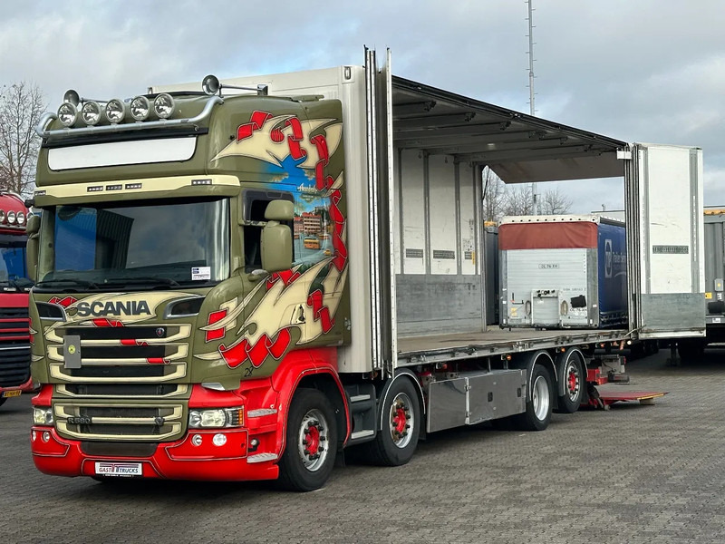 Scania R580 V8 8x2*6 Ekeri Full Side Opening / Retarder / 605 Tkm / Full Air - Autocarro furgonato: foto 2 Scania R580 V8 8x2*6 Ekeri Full Side Opening / Retarder / 605 Tkm / Full Air - Autocarro furgonato: foto 2