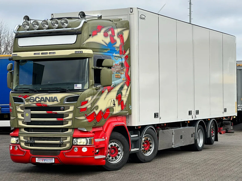 Scania R580 V8 8x2*6 Ekeri Full Side Opening / Retarder / 605 Tkm / Full Air - Autocarro furgonato: foto 1 Scania R580 V8 8x2*6 Ekeri Full Side Opening / Retarder / 605 Tkm / Full Air - Autocarro furgonato: foto 1