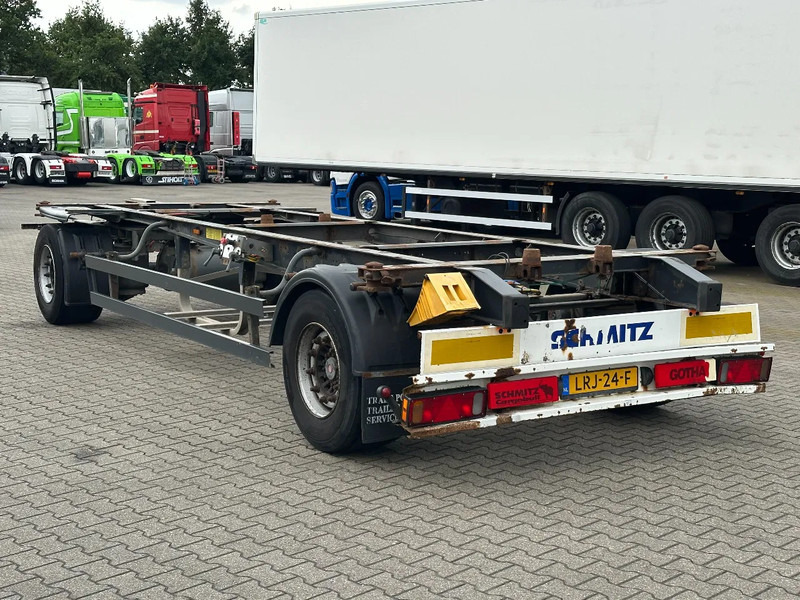 Schmitz Cargobull GOTHA Landbouw! Schamel AHW BDF SAF-Disc - Rimorchio portacontainer/ Caisse interchangeable: foto 4 Schmitz Cargobull GOTHA Landbouw! Schamel AHW BDF SAF-Disc - Rimorchio portacontainer/ Caisse interchangeable: foto 4