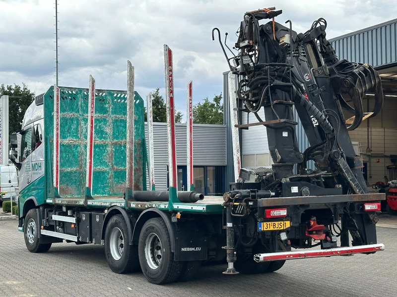 Volvo FH 16.750 6x4 Hiab 125Z Crane Engine Problem! Wood Transporter Euro 6 - Camion trasporto legname: foto 4 Volvo FH 16.750 6x4 Hiab 125Z Crane Engine Problem! Wood Transporter Euro 6 - Camion trasporto legname: foto 4