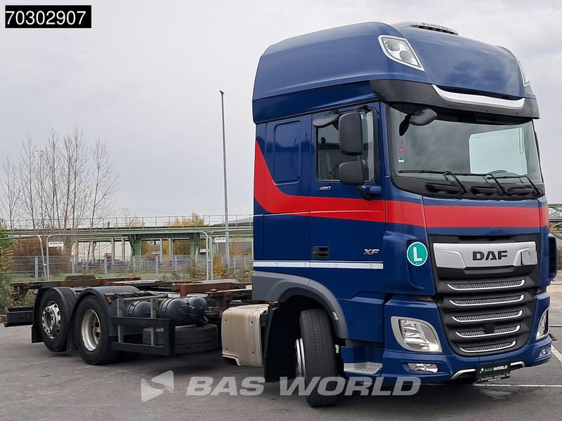 DAF XF 480 6X2 BDF Retarder SSC Lift+Steering Axle Automatic Euro 6 - Autocarro portacontainer/ Caisse interchangeable: foto 3 DAF XF 480 6X2 BDF Retarder SSC Lift+Steering Axle Automatic Euro 6 - Autocarro portacontainer/ Caisse interchangeable: foto 3