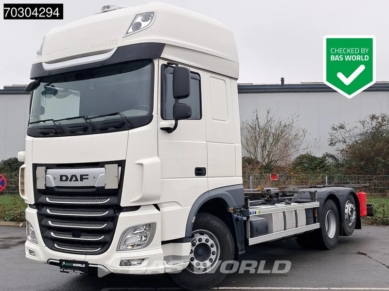 DAF XF 480 6X2 BDF SSC Retarder Lift+Steering Axle Automatic Euro 6 - Autocarro portacontainer/ Caisse interchangeable: foto 1 DAF XF 480 6X2 BDF SSC Retarder Lift+Steering Axle Automatic Euro 6 - Autocarro portacontainer/ Caisse interchangeable: foto 1