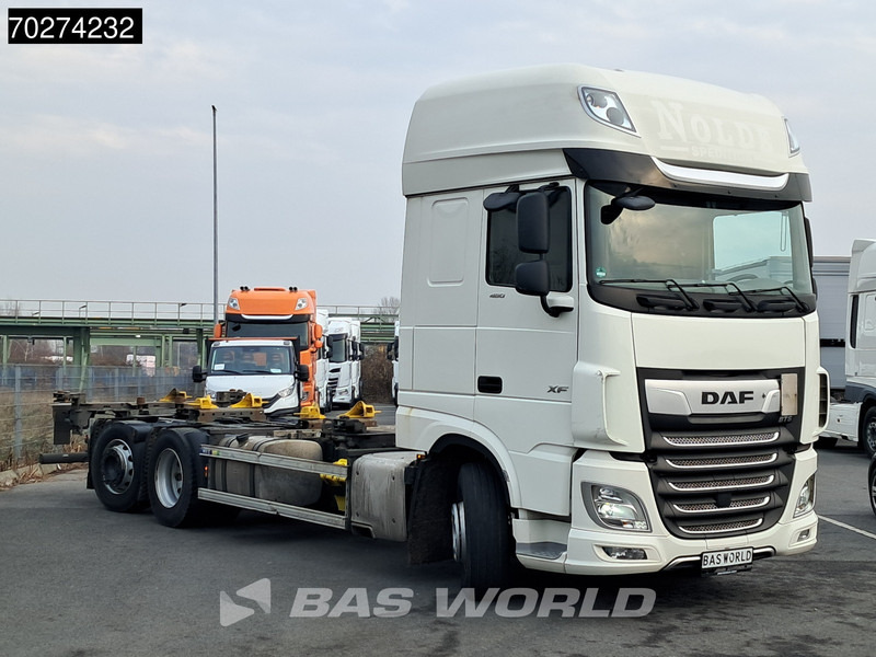 DAF XF 480 6X2 SSC FAN Retarder 2xTanks Lift-Lenkachse ACC LED Euro 6 - Autocarro portacontainer/ Caisse interchangeable: foto 3 DAF XF 480 6X2 SSC FAN Retarder 2xTanks Lift-Lenkachse ACC LED Euro 6 - Autocarro portacontainer/ Caisse interchangeable: foto 3
