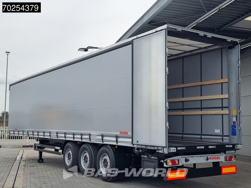 Semirimorchio centinato nuovo Kögel S24-1 3 axles NEW-UNUSED BPW Liftachse Edscha: foto 9