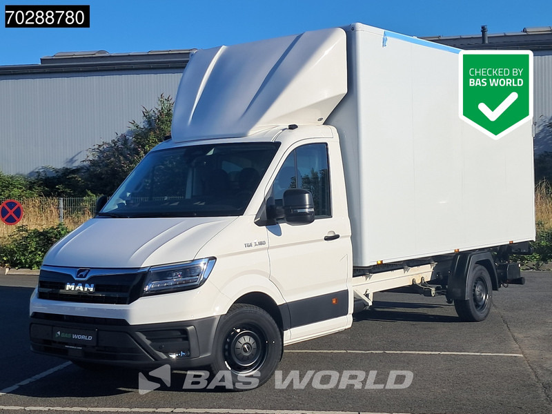 MAN TGE 3.180 Neu! Automatik 2025 Facelift Koffer Ladebordwand Navi Klima Tempomat LED Euro6 21m3 A/C Cruise control - Furgone box: foto 1 MAN TGE 3.180 Neu! Automatik 2025 Facelift Koffer Ladebordwand Navi Klima Tempomat LED Euro6 21m3 A/C Cruise control - Furgone box: foto 1