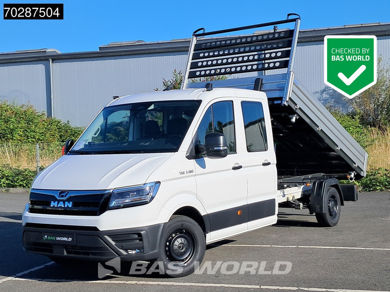MAN TGE 3.180 Neu! Dreiseitenkipper Automatik 2025 Facelift 180PS AHK LED Klima Tempomat Navi ACC Euro6 Kieper 3m3 A/C Towbar Cruise control - Furgone ribaltabile: foto 1 MAN TGE 3.180 Neu! Dreiseitenkipper Automatik 2025 Facelift 180PS AHK LED Klima Tempomat Navi ACC Euro6 Kieper 3m3 A/C Towbar Cruise control - Furgone ribaltabile: foto 1