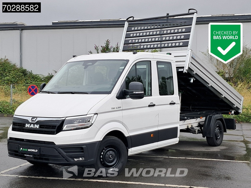 MAN TGE 3.180 Neu! Dreiseitenkipper Automatik 2025 Facelift 180PS AHK LED Klima Tempomat Navi ACC Euro6 Kieper 3m3 A/C Towbar - Furgone ribaltabile: foto 1 MAN TGE 3.180 Neu! Dreiseitenkipper Automatik 2025 Facelift 180PS AHK LED Klima Tempomat Navi ACC Euro6 Kieper 3m3 A/C Towbar - Furgone ribaltabile: foto 1