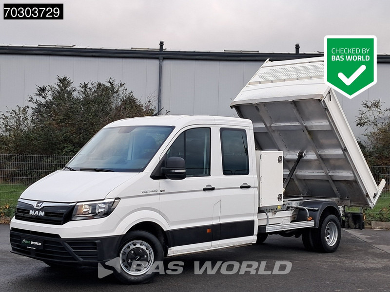 Volkswagen Crafter Doppel Kabine Kipper Doppelbereifung 3,5t AHK Klima Tempomat Kamera Euro6 A/C Towbar Cruise control - Furgone ribaltabile: foto 1 Volkswagen Crafter Doppel Kabine Kipper Doppelbereifung 3,5t AHK Klima Tempomat Kamera Euro6 A/C Towbar Cruise control - Furgone ribaltabile: foto 1