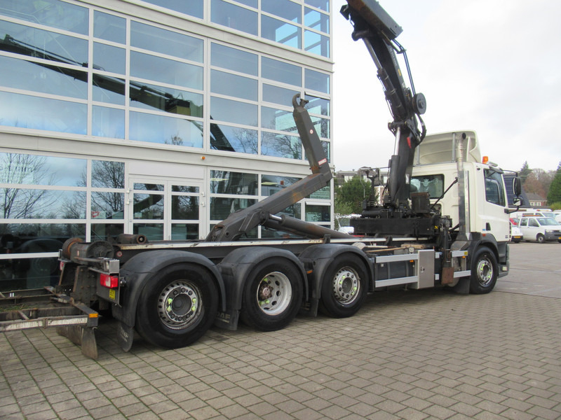 DAF CF 85.410 8x2 HIAB XS 244 HIPRO + VDL 21 T Haak - Kraan - Autocarro scarrabile, Camion con gru: foto 3 DAF CF 85.410 8x2 HIAB XS 244 HIPRO + VDL 21 T Haak - Kraan - Autocarro scarrabile, Camion con gru: foto 3