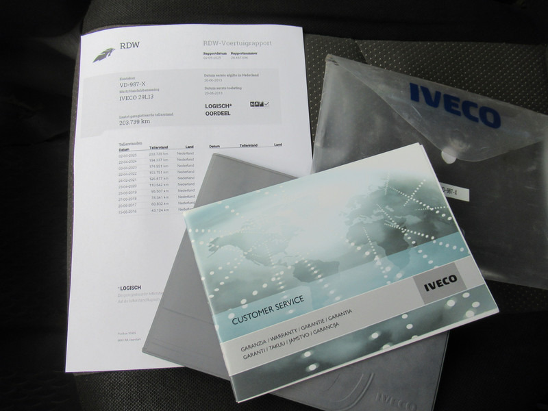 Furgone con cassone fisso, Furgone doppia cabina Iveco Daily 29L13 2.3HPi 93KW 345 DOKA Dubbelcabine: foto 15