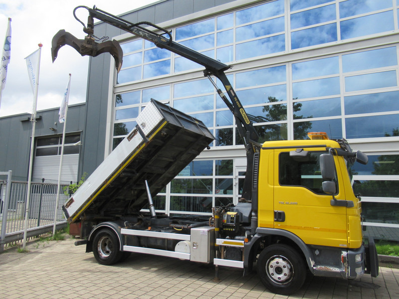 MAN 12.220 4X2 BB EEV + Palfinger PK4501 - Autocarro ribaltabile, Camion con gru: foto 5 MAN 12.220 4X2 BB EEV + Palfinger PK4501 - Autocarro ribaltabile, Camion con gru: foto 5