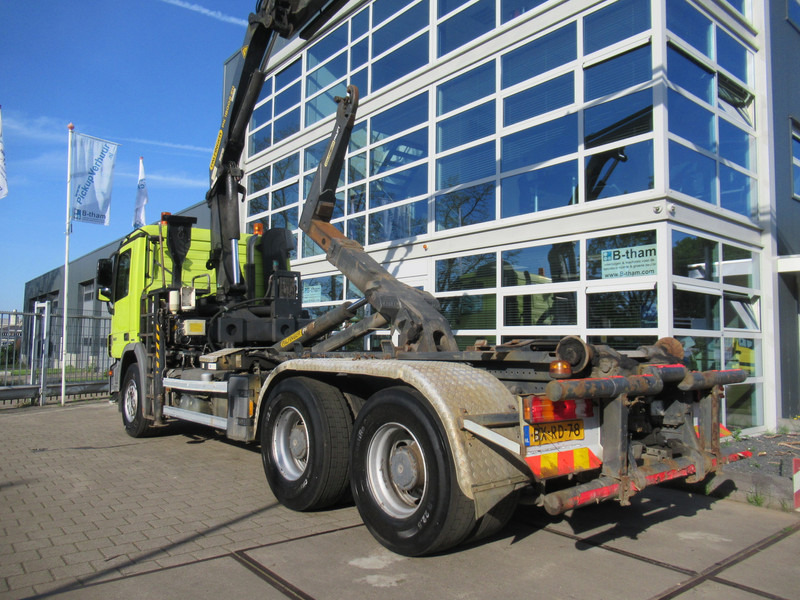 Mercedes-Benz Actros 2632 6X4 Steel + Palfinger PK18002-EH + 20T Haak Hook Haken - Autocarro portacontainer/ Caisse interchangeable, Camion con gru: foto 4 Mercedes-Benz Actros 2632 6X4 Steel + Palfinger PK18002-EH + 20T Haak Hook Haken - Autocarro portacontainer/ Caisse interchangeable, Camion con gru: foto 4