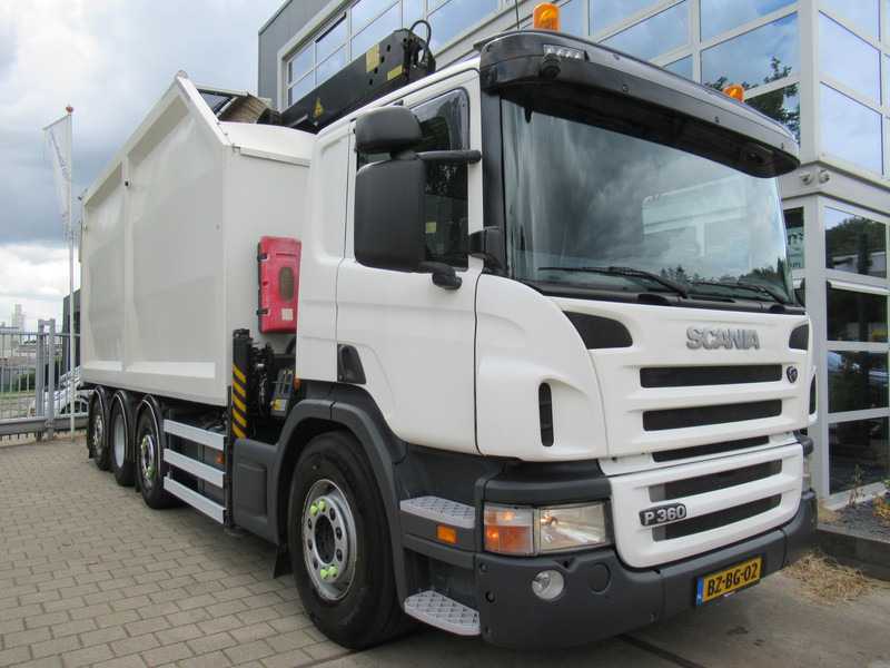 Scania P360 B 8X2*6 Kipper + Palfinger 22T/M - Autocarro ribaltabile, Camion con gru: foto 4 Scania P360 B 8X2*6 Kipper + Palfinger 22T/M - Autocarro ribaltabile, Camion con gru: foto 4