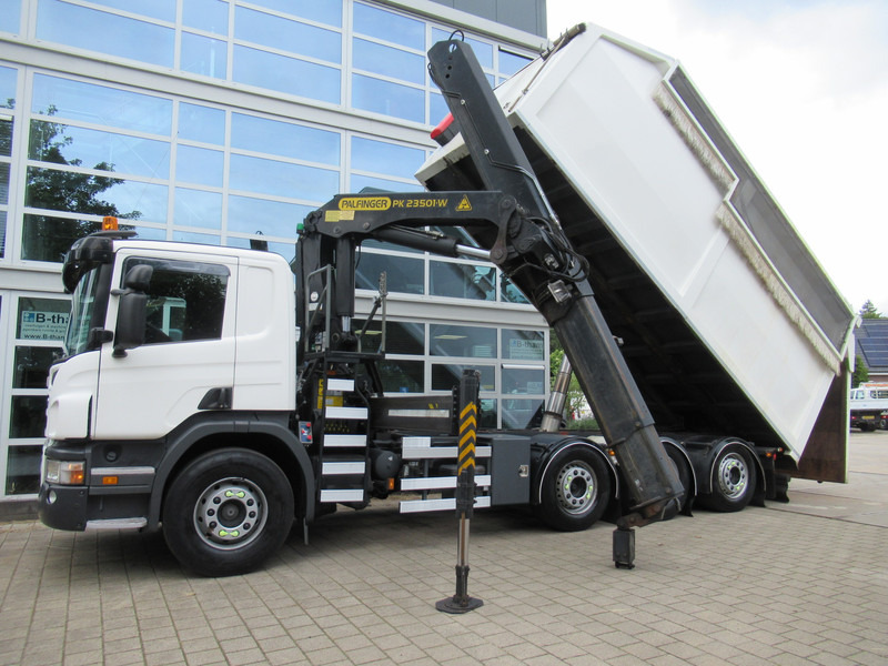 Scania P360 B 8X2*6 Kipper + Palfinger 22T/M - Autocarro ribaltabile, Camion con gru: foto 5 Scania P360 B 8X2*6 Kipper + Palfinger 22T/M - Autocarro ribaltabile, Camion con gru: foto 5