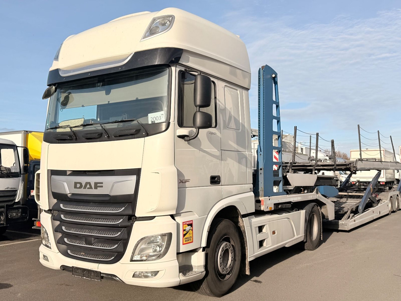 DAF XF 480 Retarder SSC + 2017 Eurolohr, VDI 2700 - Camion bisarca: foto 4 DAF XF 480 Retarder SSC + 2017 Eurolohr, VDI 2700 - Camion bisarca: foto 4