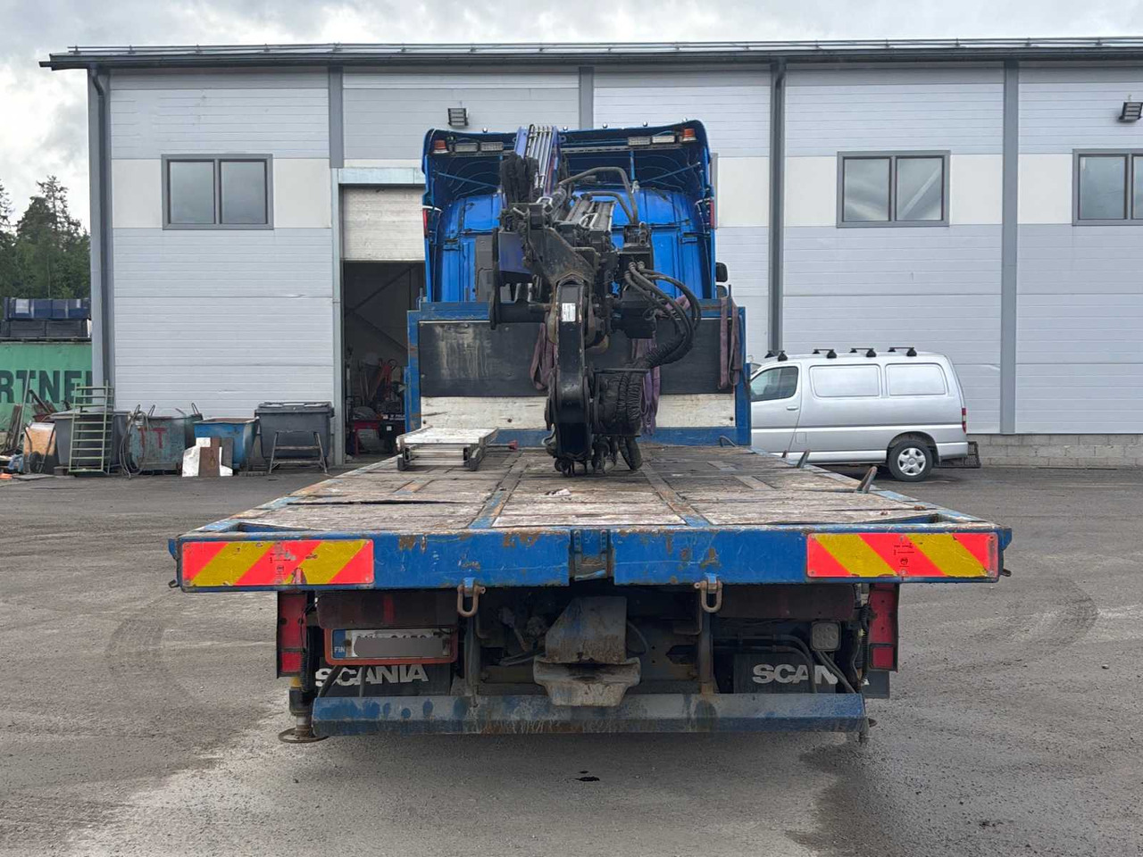 Truck Scania R 164 460 + crane PM 35.5 SP - Autocarro con pianale/ Cassone fisso, Camion con gru: foto 5 Truck Scania R 164 460 + crane PM 35.5 SP - Autocarro con pianale/ Cassone fisso, Camion con gru: foto 5