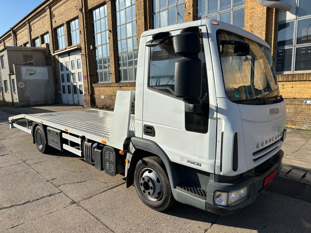 Iveco ML75E18 AUTOTRANSPORTER AUFBAU NEU ALU WINDE LED - Carro attrezzi, Furgone: foto 1 Iveco ML75E18 AUTOTRANSPORTER AUFBAU NEU ALU WINDE LED - Carro attrezzi, Furgone: foto 1