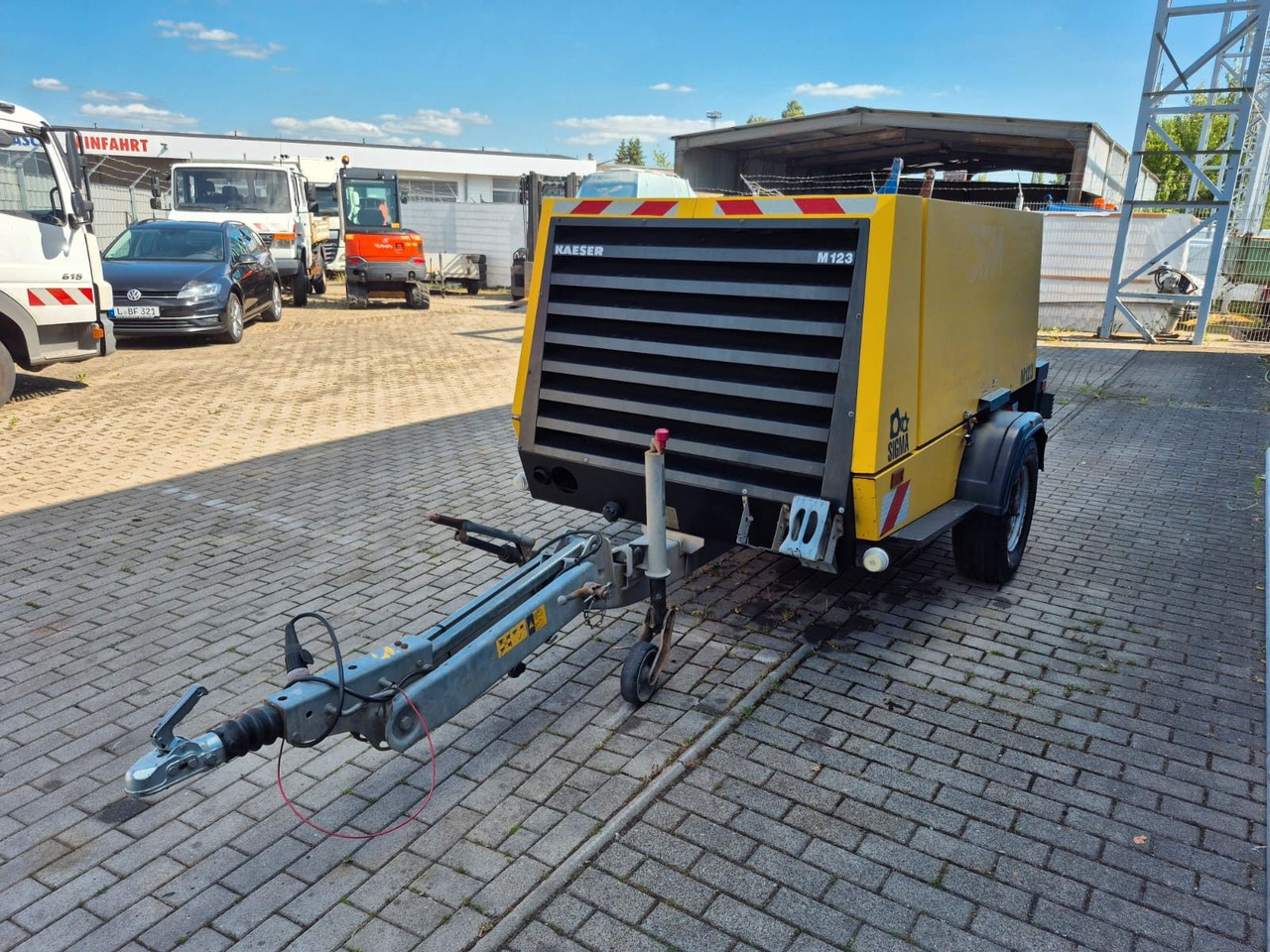 Kaeser M123 SIGMA DEUTZ FAHRANLAGE 624 STD. KOMUNAL - Compressore d'aria: foto 2 Kaeser M123 SIGMA DEUTZ FAHRANLAGE 624 STD. KOMUNAL - Compressore d'aria: foto 2