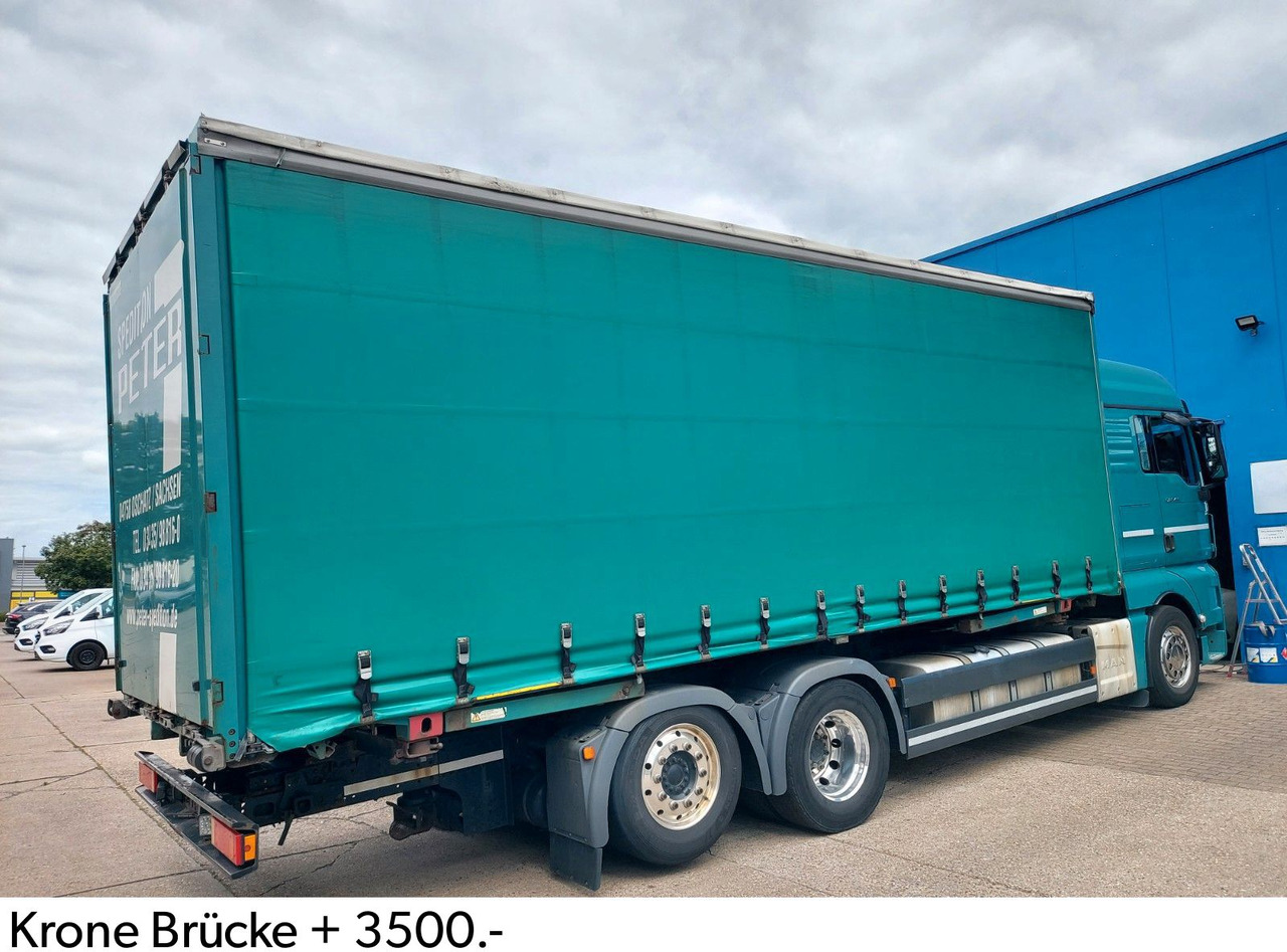 MAN TGX 26.460 Krone Wechsel - Brücke Lift / Luft - Autocarro telaio: foto 2 MAN TGX 26.460 Krone Wechsel - Brücke Lift / Luft - Autocarro telaio: foto 2