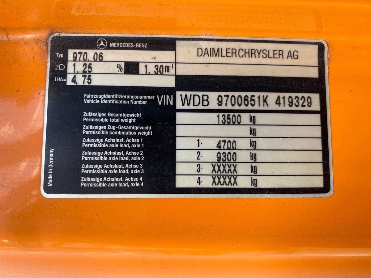 Piattaforma autocarrata Mercedes-Benz ATEGO 1323 HUBSTEIGER WUMAG WT220H: foto 25 Piattaforma autocarrata Mercedes-Benz ATEGO 1323 HUBSTEIGER WUMAG WT220H: foto 25