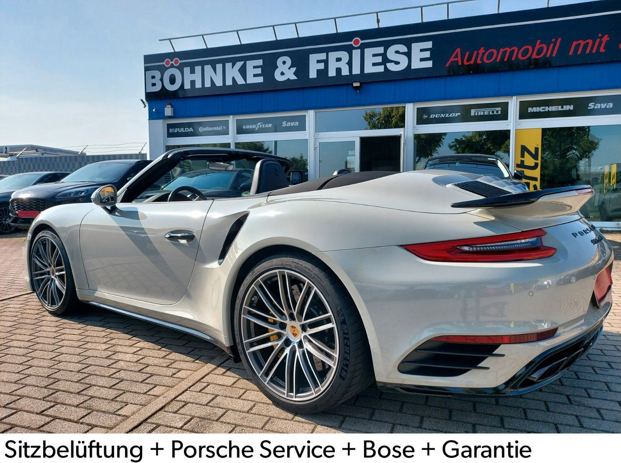 Porsche 911 Turbo S Cabriolet ACC Bose Sitzlüft Garantie - Autovettura: foto 1 Porsche 911 Turbo S Cabriolet ACC Bose Sitzlüft Garantie - Autovettura: foto 1