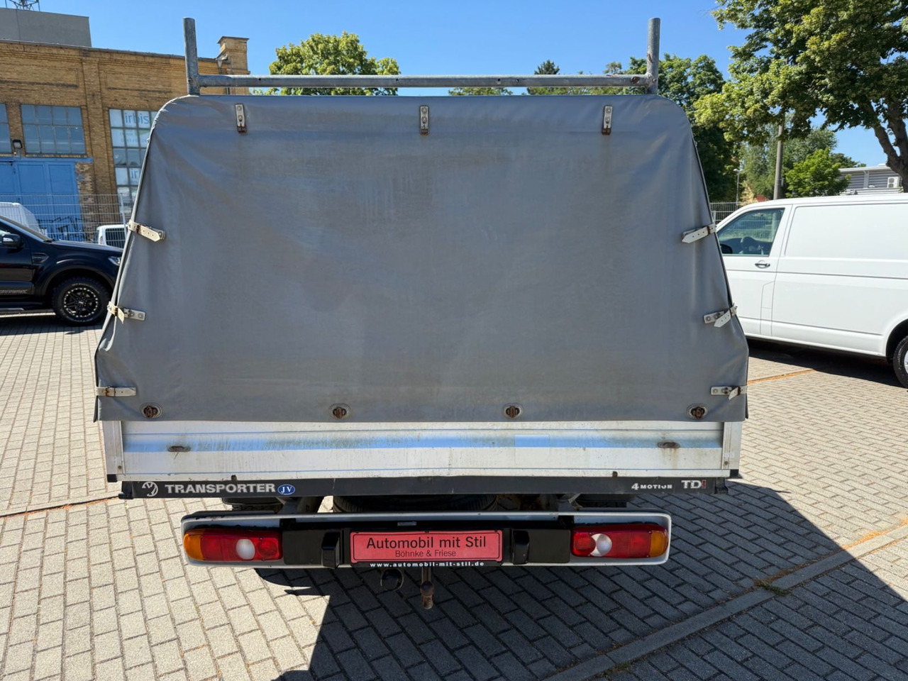 Volkswagen T5 Transporter Pritsche DoKA 4Motion 4x4 Klima - Furgone centinato, Furgone doppia cabina: foto 4 Volkswagen T5 Transporter Pritsche DoKA 4Motion 4x4 Klima - Furgone centinato, Furgone doppia cabina: foto 4