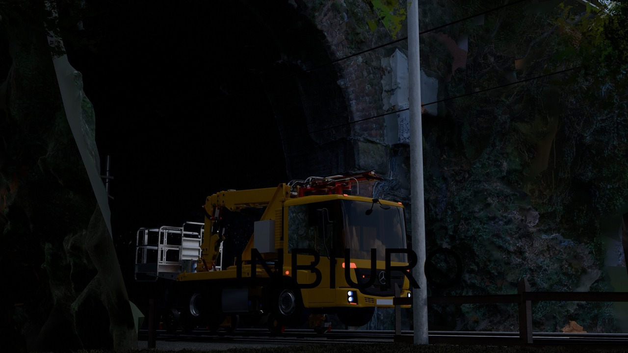 Inbiuro Mercedes Econic - Piattaforma autocarrata: foto 5 Inbiuro Mercedes Econic - Piattaforma autocarrata: foto 5