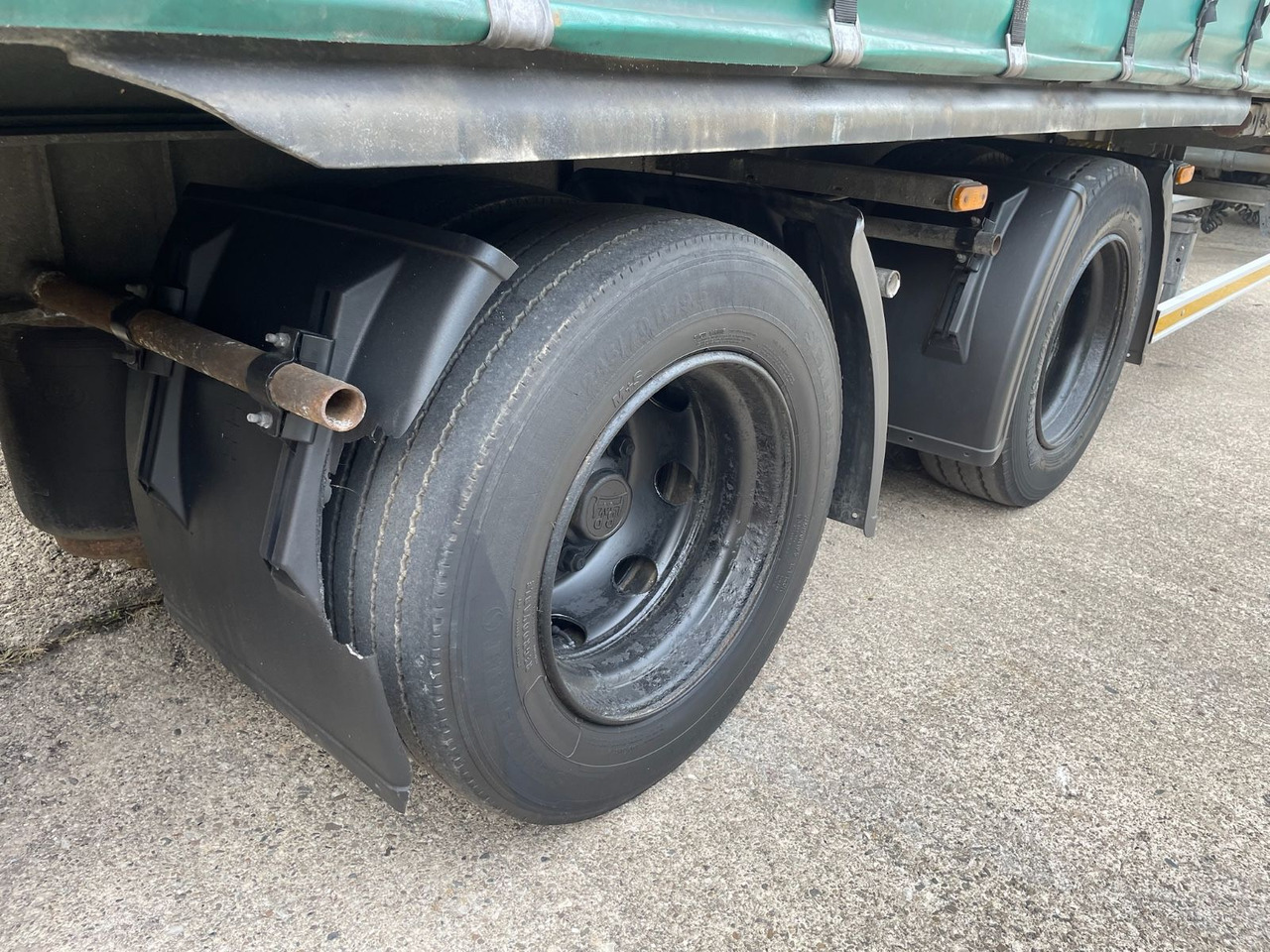 Rimorchio centinato Kotschenreuther TWB 218 Pritsche+Plane/2-Achs/WECON/7,3m/14800kg: foto 9