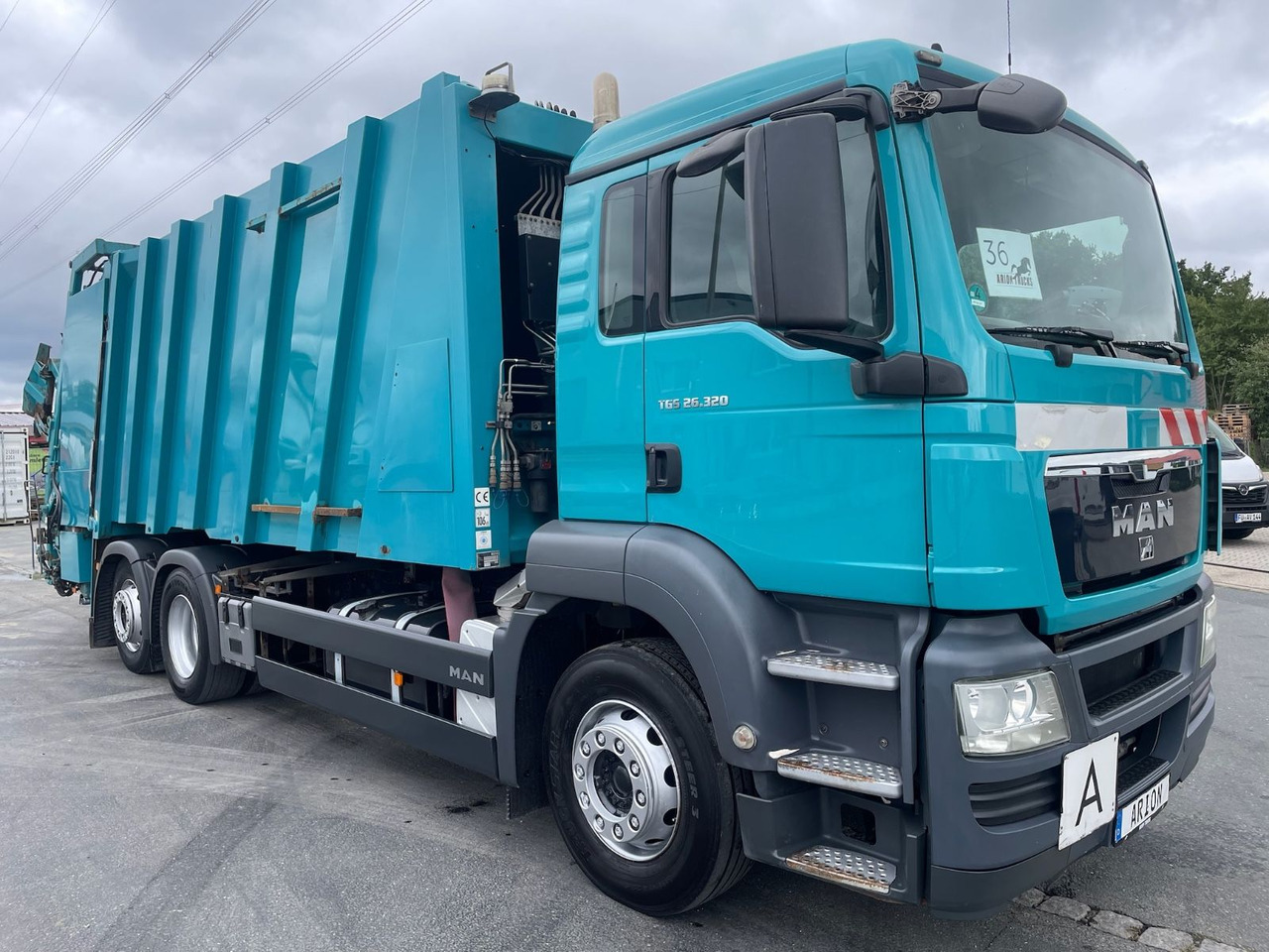 MAN TGS 26.320 6x2-2 BL Müllwagen/FAUN/DIGI-SENS/EU5 - Camion immondizia: foto 1 MAN TGS 26.320 6x2-2 BL Müllwagen/FAUN/DIGI-SENS/EU5 - Camion immondizia: foto 1