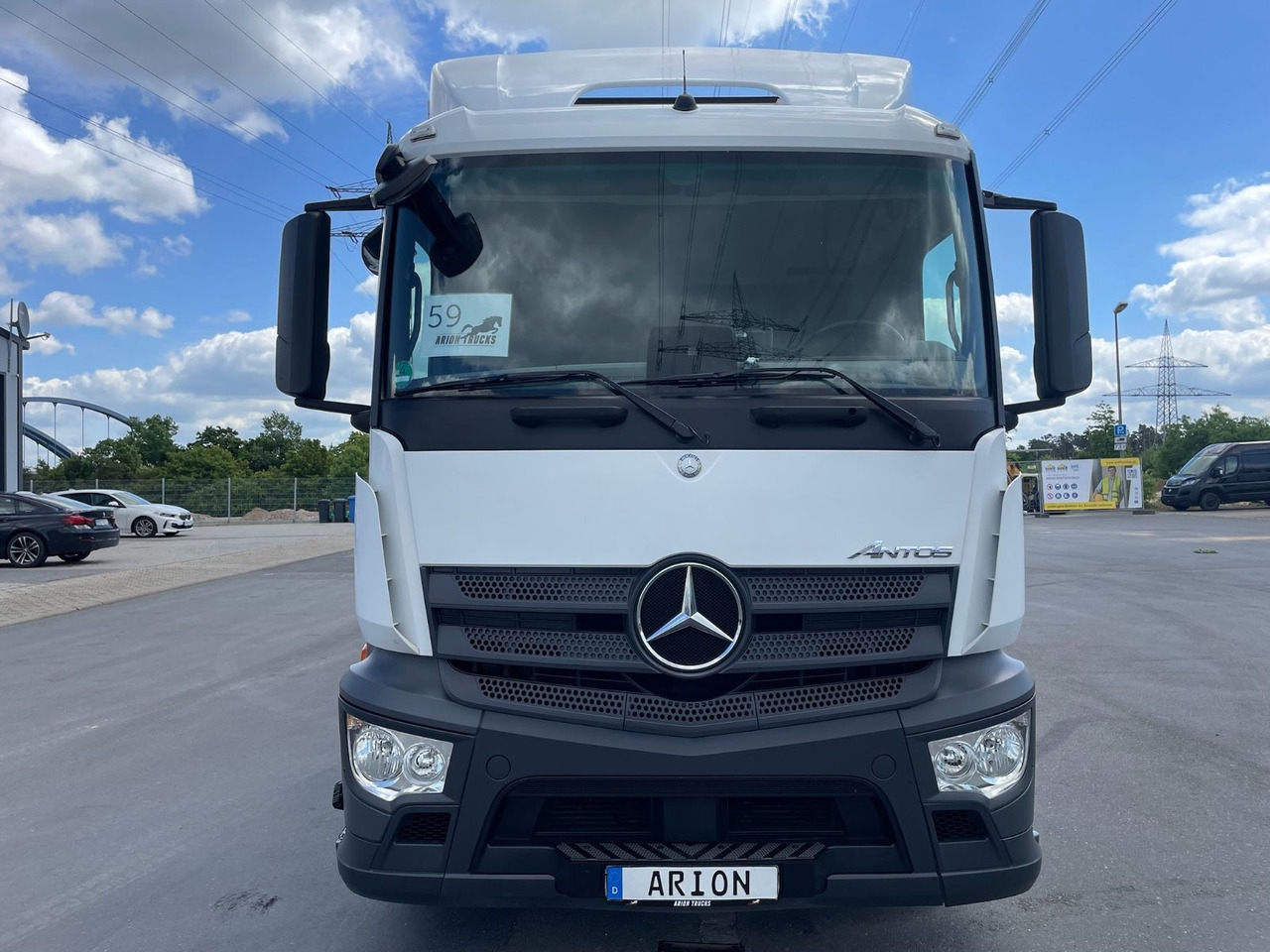 Mercedes-Benz Antos 2543 6x2 Kühlkoffer/CARRIER/ROHR/NLA/LBW - Autocarro frigorifero: foto 2 Mercedes-Benz Antos 2543 6x2 Kühlkoffer/CARRIER/ROHR/NLA/LBW - Autocarro frigorifero: foto 2