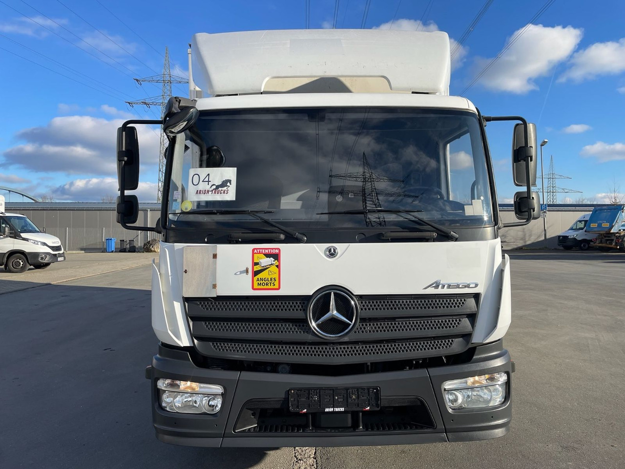 Mercedes-Benz Atego 1218 4x2 Koffer/FULL-ADR/EXIII/LBW/AC/EU6d - Autocarro furgonato: foto 2 Mercedes-Benz Atego 1218 4x2 Koffer/FULL-ADR/EXIII/LBW/AC/EU6d - Autocarro furgonato: foto 2