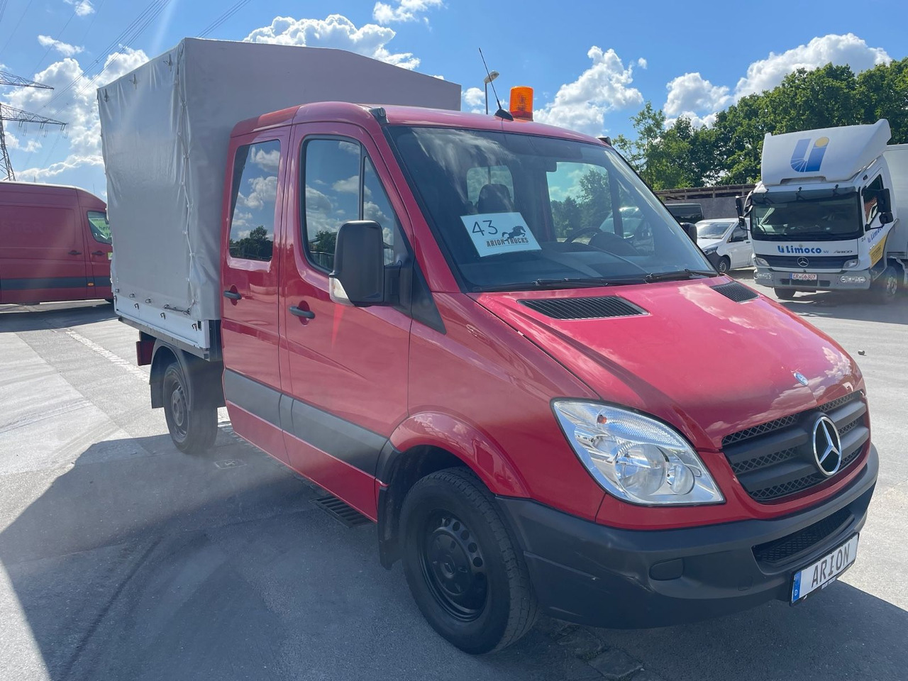 Mercedes-Benz Sprinter II 213 CDI Pritsche/DOKA/EU4/TÜV-05/27 - Furgone centinato, Furgone doppia cabina: foto 1 Mercedes-Benz Sprinter II 213 CDI Pritsche/DOKA/EU4/TÜV-05/27 - Furgone centinato, Furgone doppia cabina: foto 1