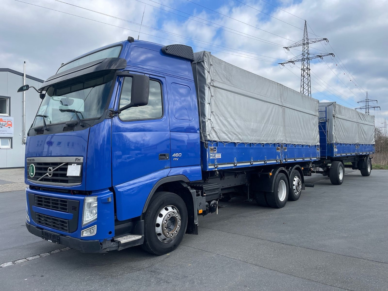 Volvo FH 460 EEV Dreiseiten-Getreidekipper+AnhängerHGE - Camion centinato: foto 3 Volvo FH 460 EEV Dreiseiten-Getreidekipper+AnhängerHGE - Camion centinato: foto 3
