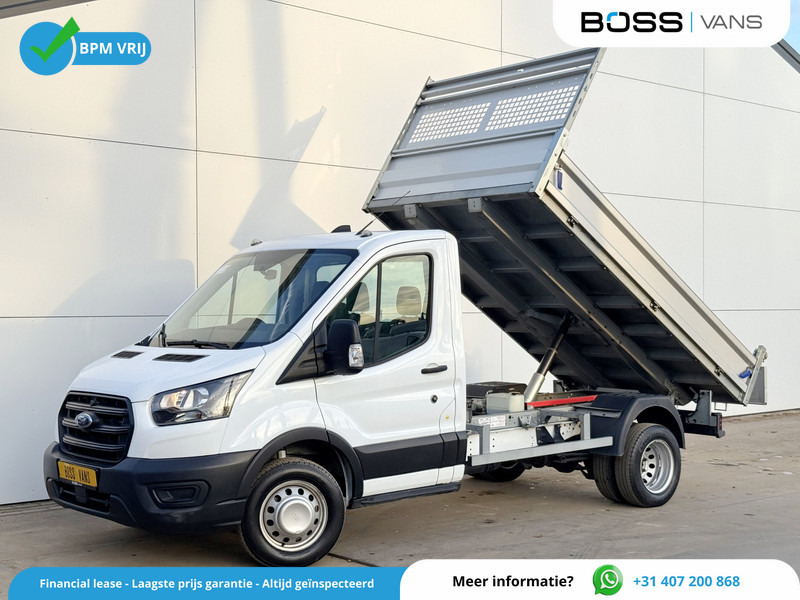 Ford Transit 350 2.0 TDCI 130PK Kipper Dubbellucht Benne Tipper Trekhaak - Furgone ribaltabile: foto 1 Ford Transit 350 2.0 TDCI 130PK Kipper Dubbellucht Benne Tipper Trekhaak - Furgone ribaltabile: foto 1