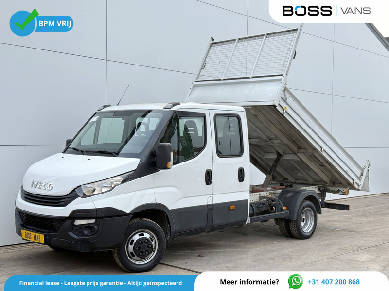 Iveco Daily 35C14 2.3 Dubbele Cabine Dubbellucht 7 Stoelen Airco Cruise Control Trekhaak 3.5t Tipper Benne Kipper - Furgone ribaltabile, Furgone doppia cabina: foto 1 Iveco Daily 35C14 2.3 Dubbele Cabine Dubbellucht 7 Stoelen Airco Cruise Control Trekhaak 3.5t Tipper Benne Kipper - Furgone ribaltabile, Furgone doppia cabina: foto 1