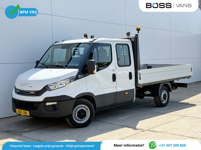Iveco Daily 35S16 2.3 Automaat Dubbele Cabine Open laadbak Pritsche Pick up Trekhaak 3.5t Climate Control 7 Zitplaatsen Standkachel - Furgone con cassone fisso, Furgone doppia cabina: foto 1 Iveco Daily 35S16 2.3 Automaat Dubbele Cabine Open laadbak Pritsche Pick up Trekhaak 3.5t Climate Control 7 Zitplaatsen Standkachel - Furgone con cassone fisso, Furgone doppia cabina: foto 1