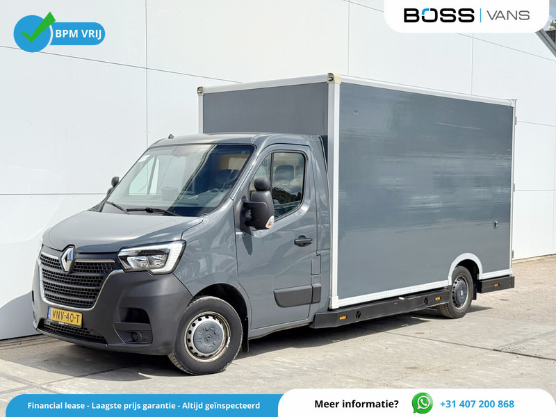 Renault Master 150pk Automaat Luchtvering Airco Cruise Control Plancher Foodtruck Meubelbak Paardenwagen - Furgone box: foto 1 Renault Master 150pk Automaat Luchtvering Airco Cruise Control Plancher Foodtruck Meubelbak Paardenwagen - Furgone box: foto 1