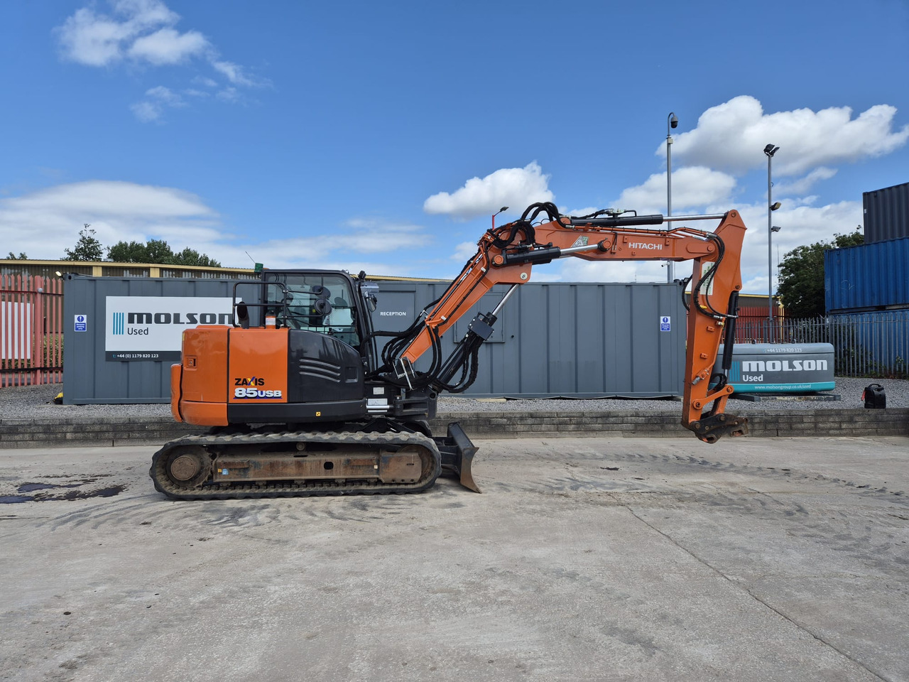 Miniescavatore Hitachi ZX85USBR-6 2PB: foto 6
