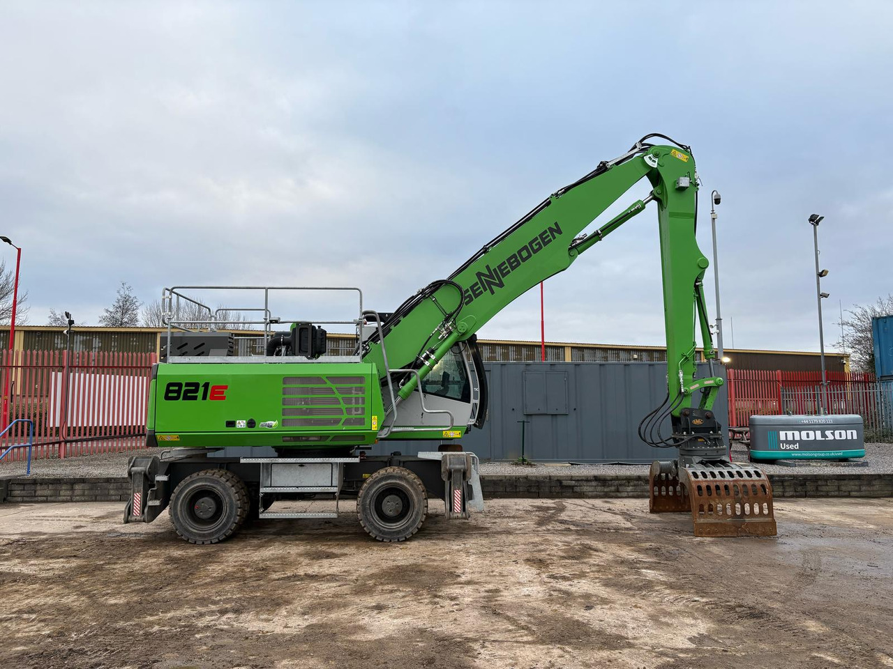 Sennebogen 821E - Escavatore per movimentazione: foto 5 Sennebogen 821E - Escavatore per movimentazione: foto 5