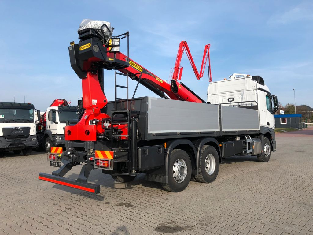 Mercedes-Benz ACTROS F 2646 PALFINGER PK 20.501 L - Autocarro con pianale/ Cassone fisso, Camion con gru: foto 5 Mercedes-Benz ACTROS F 2646 PALFINGER PK 20.501 L - Autocarro con pianale/ Cassone fisso, Camion con gru: foto 5