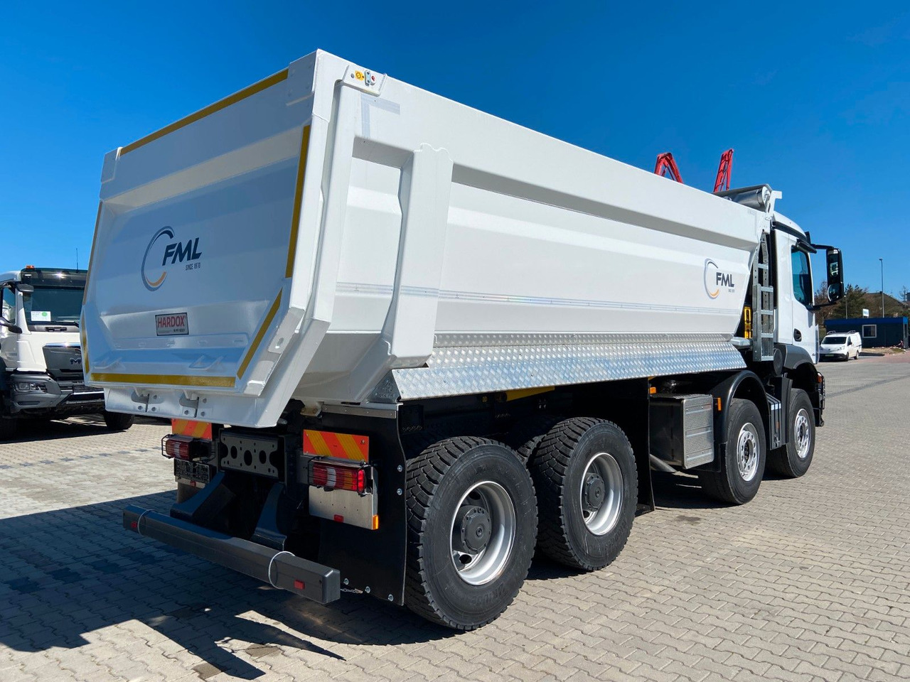 Autocarro ribaltabile Mercedes-Benz Arocs 4542 8x4  AUTOMAT EURO 3 FML KIPPER: foto 7
