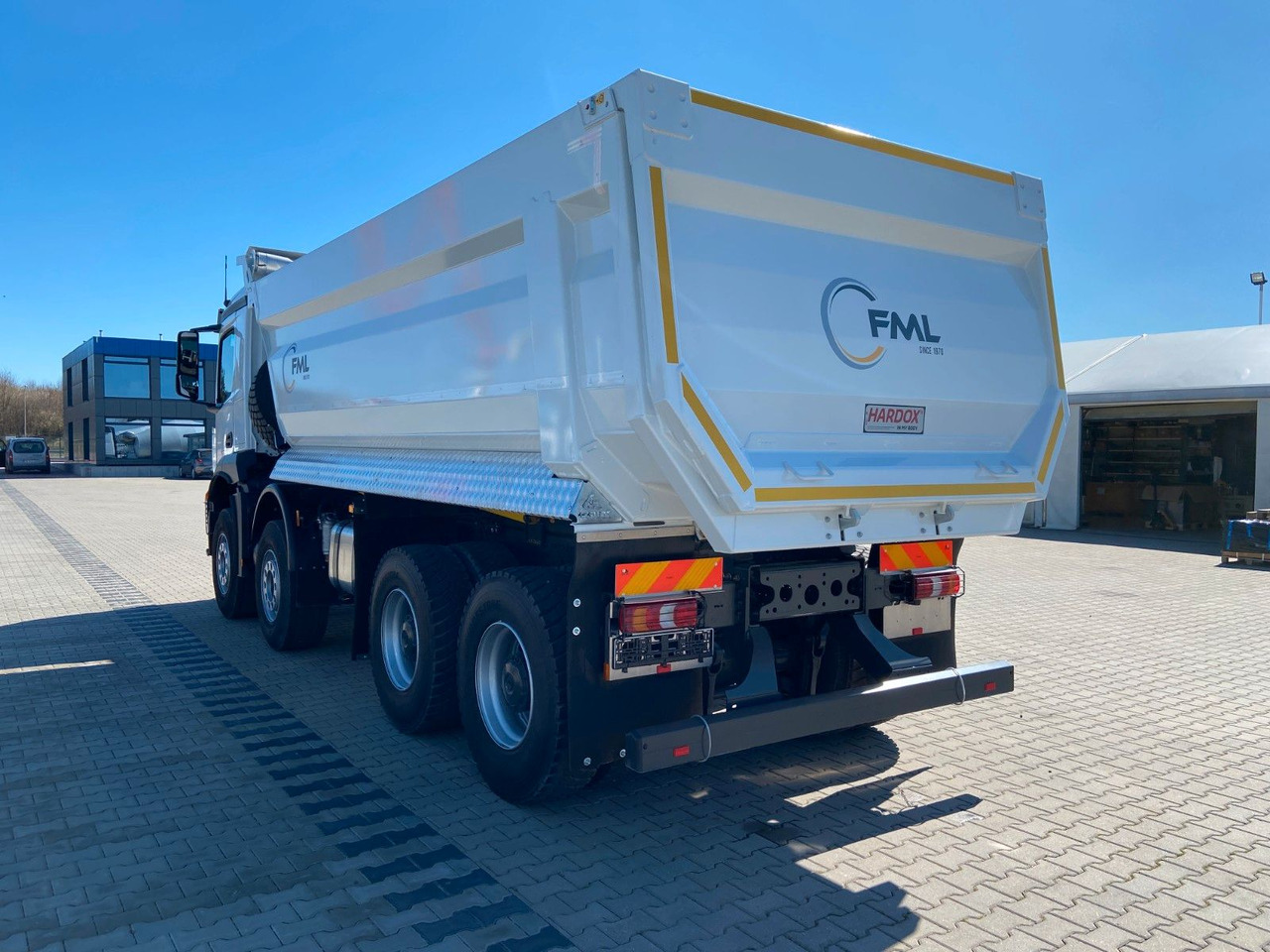 Autocarro ribaltabile Mercedes-Benz Arocs 4542 8x4  AUTOMAT EURO 3 FML KIPPER: foto 6