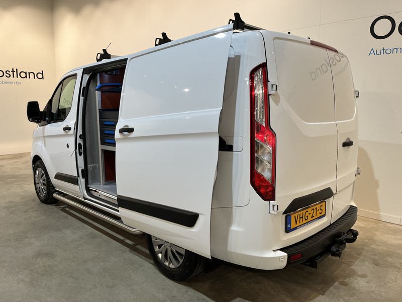 Furgoncino Ford Transit Custom 340 2.0 TDCI L1H1 Trend 130 PK Servicebus / Sortimo Inrichting / Euro 6 / Schuifdeur L + R / 220V. / Airco / Cruise Control / PDC / CarPlay / Trekhaak / Navigatie /: foto 6
